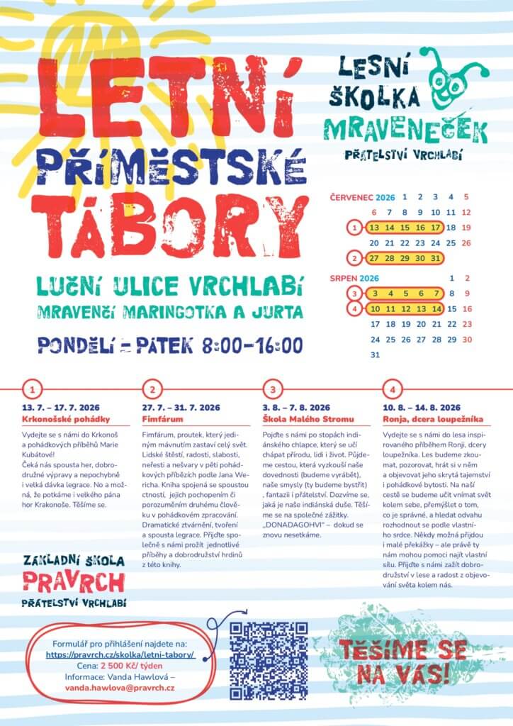 LMS Mravenecek letni primestske tabory page
